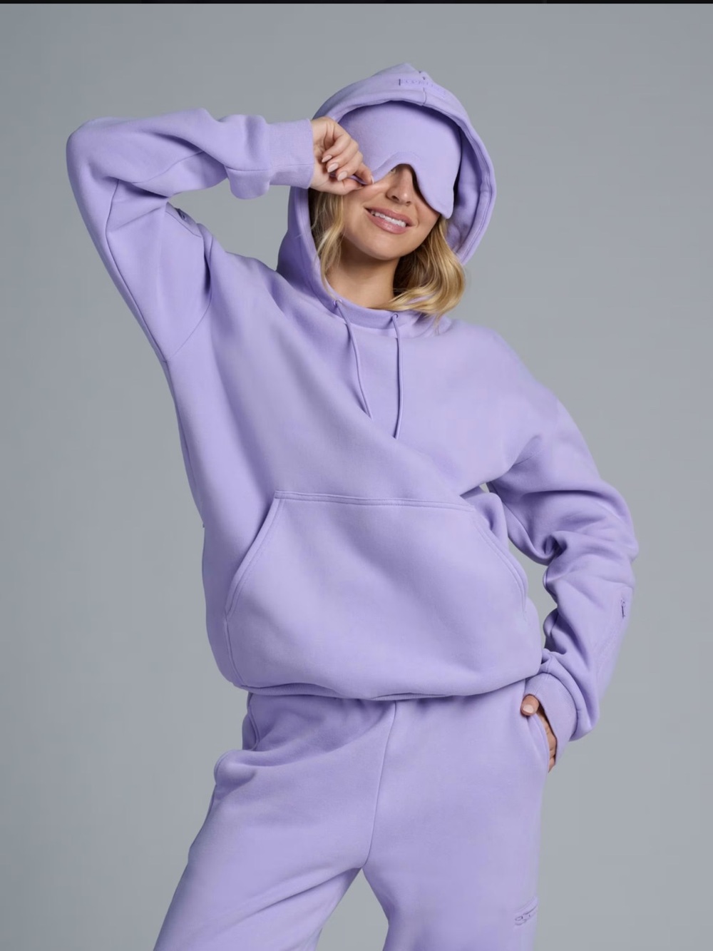 COMFRT Airplane Mode Travel Hoodie - Lavender